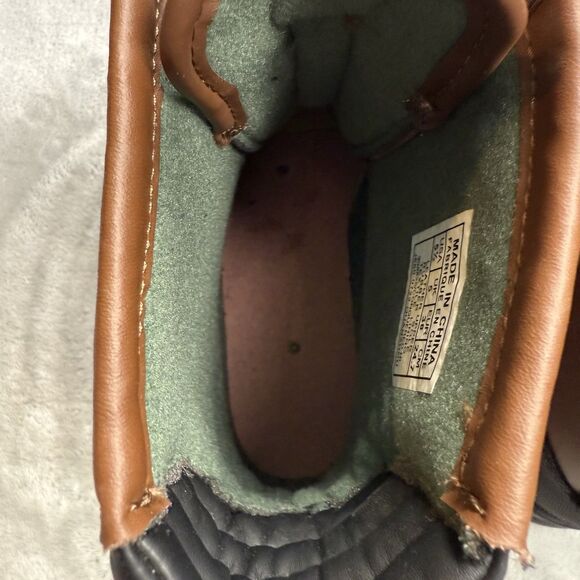 Polo Ralph Lauren Mens Size 5.5 Conquered HI Duck Boots Brown Leather Waterproof - Picture 5 of 9